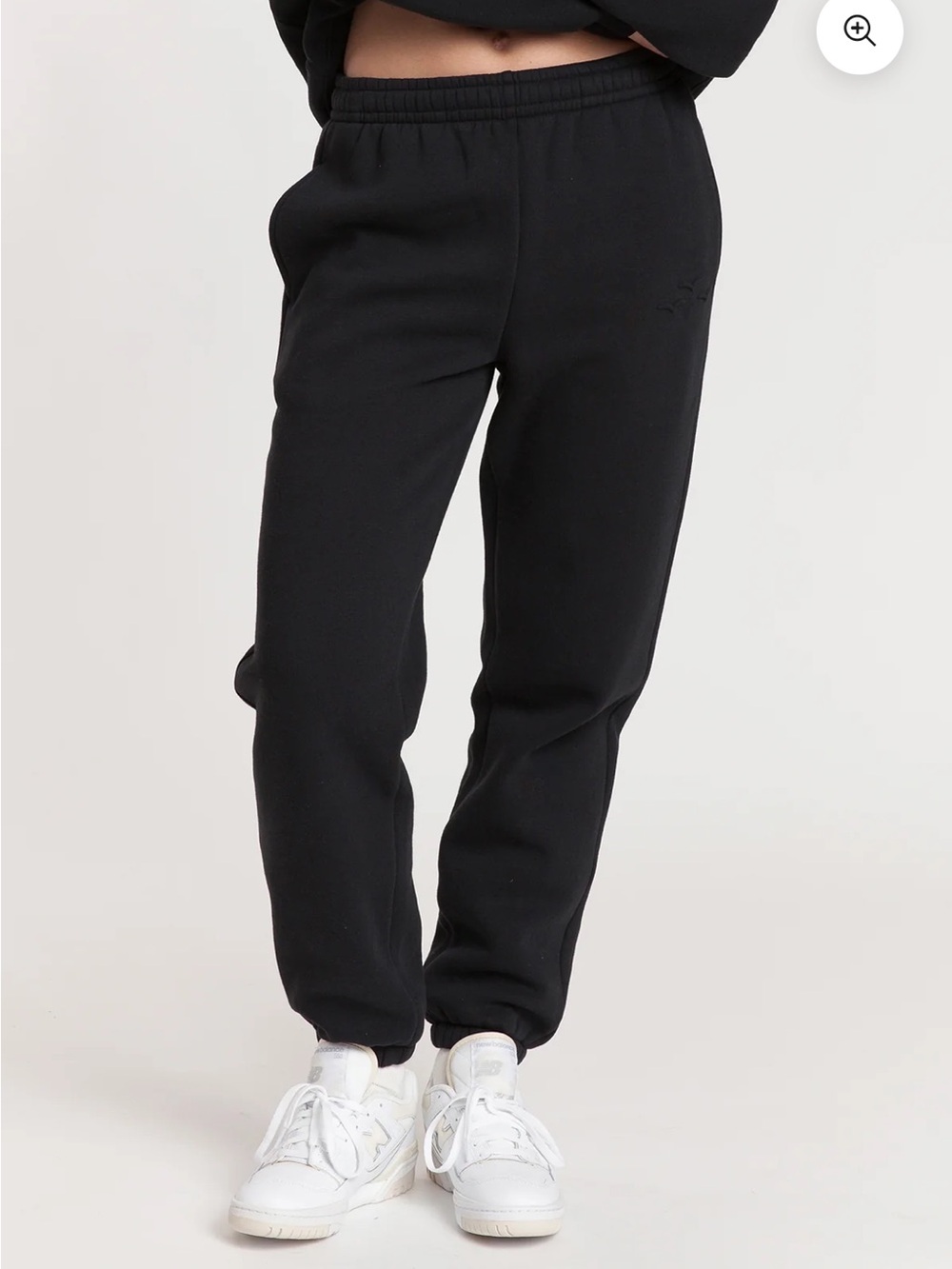 Lazypants Women’s Fleece Sweatpants Black Sz M Cool Casual Athleisure